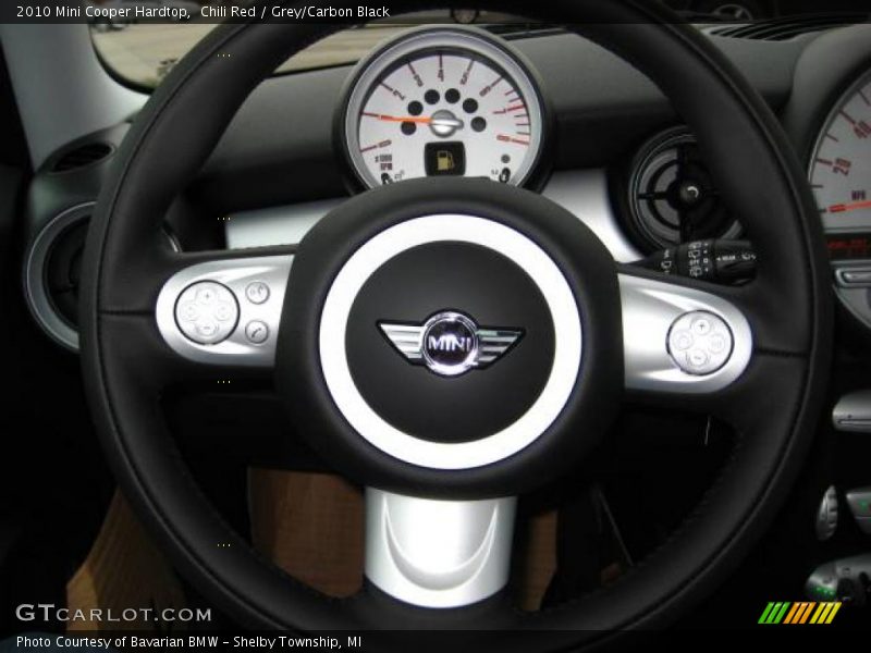 Chili Red / Grey/Carbon Black 2010 Mini Cooper Hardtop