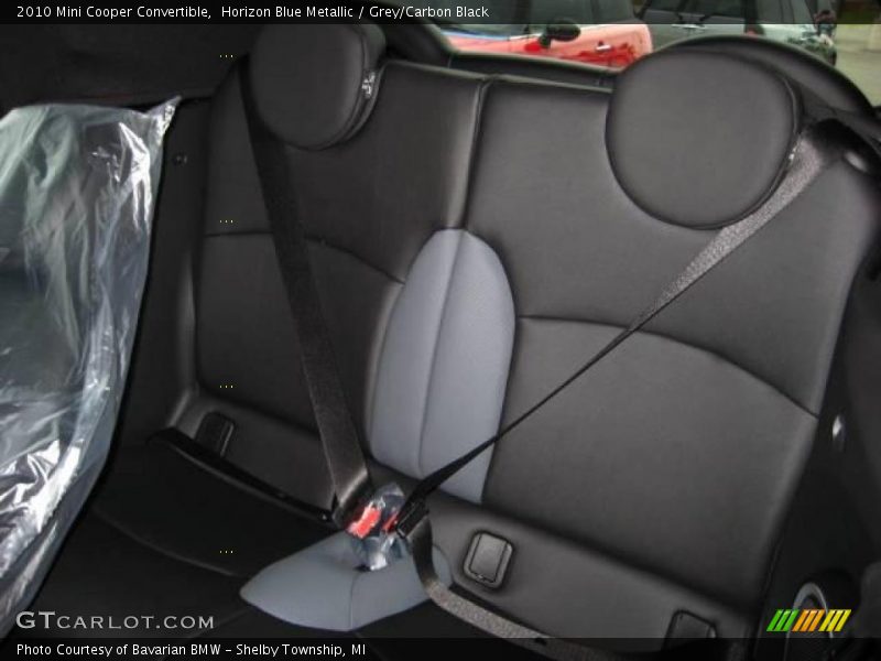 Horizon Blue Metallic / Grey/Carbon Black 2010 Mini Cooper Convertible
