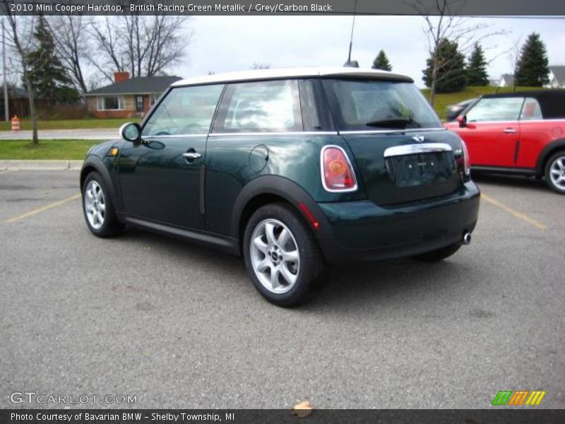 British Racing Green Metallic / Grey/Carbon Black 2010 Mini Cooper Hardtop