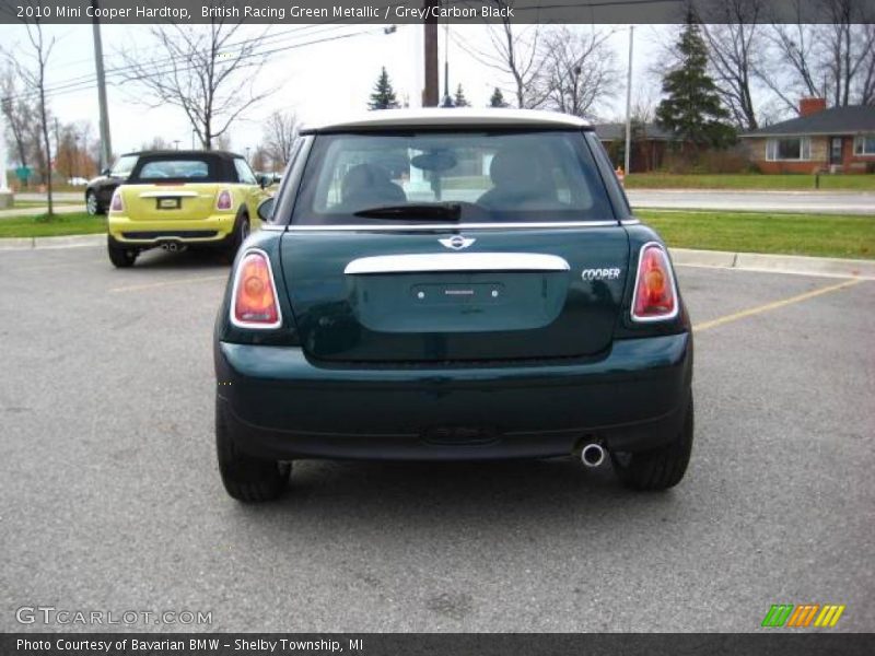 British Racing Green Metallic / Grey/Carbon Black 2010 Mini Cooper Hardtop