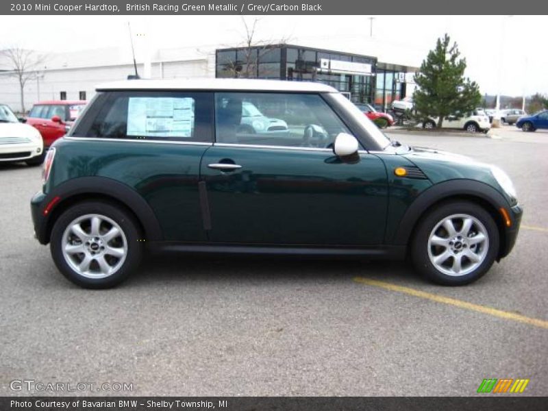 British Racing Green Metallic / Grey/Carbon Black 2010 Mini Cooper Hardtop