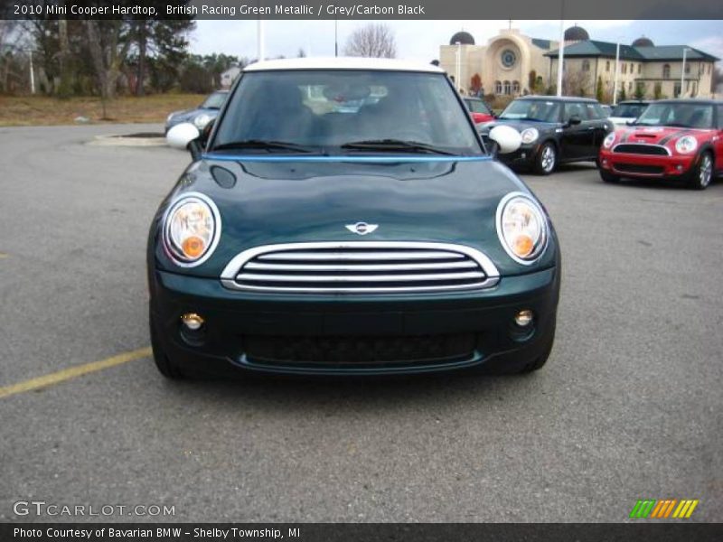 British Racing Green Metallic / Grey/Carbon Black 2010 Mini Cooper Hardtop