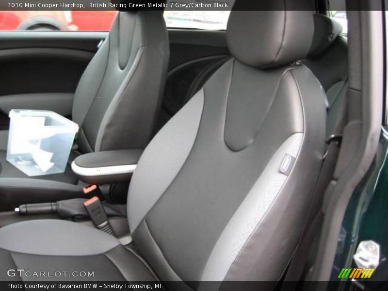 British Racing Green Metallic / Grey/Carbon Black 2010 Mini Cooper Hardtop