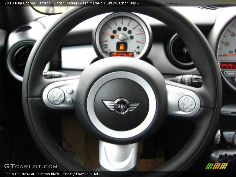 British Racing Green Metallic / Grey/Carbon Black 2010 Mini Cooper Hardtop