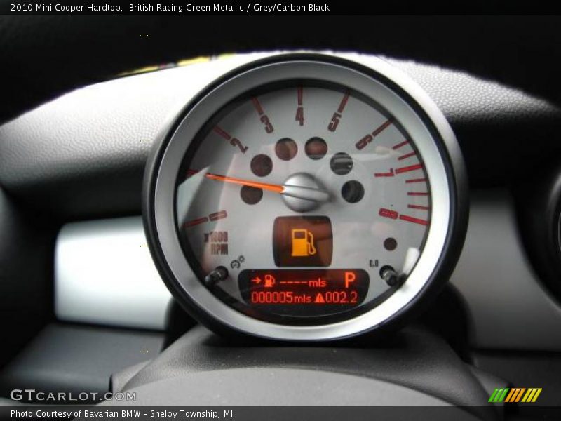 British Racing Green Metallic / Grey/Carbon Black 2010 Mini Cooper Hardtop