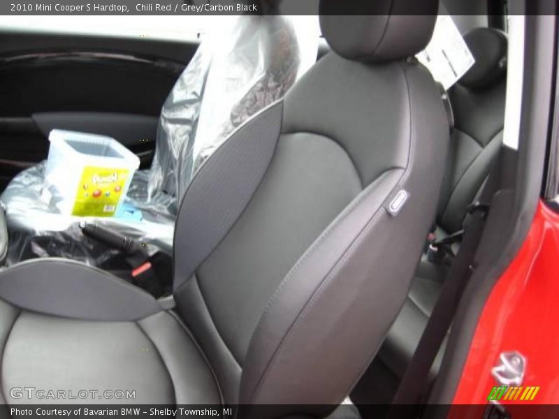 Chili Red / Grey/Carbon Black 2010 Mini Cooper S Hardtop