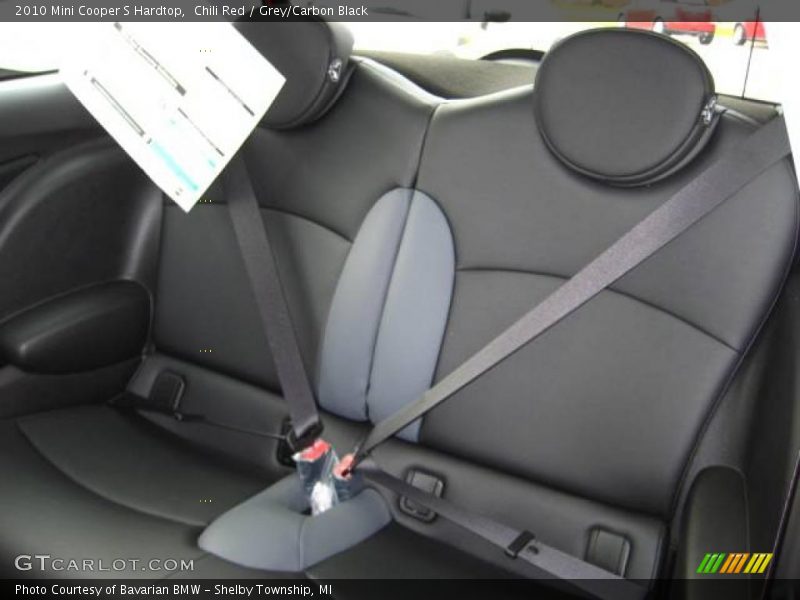 Chili Red / Grey/Carbon Black 2010 Mini Cooper S Hardtop