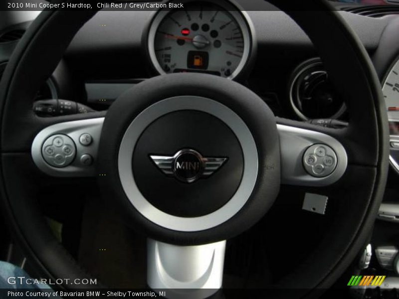Chili Red / Grey/Carbon Black 2010 Mini Cooper S Hardtop