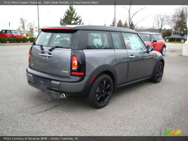 Dark Silver Metallic / Grey/Carbon Black 2010 Mini Cooper Clubman