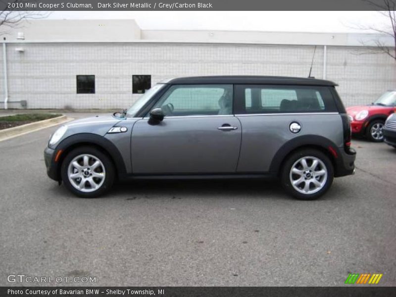 Dark Silver Metallic / Grey/Carbon Black 2010 Mini Cooper S Clubman