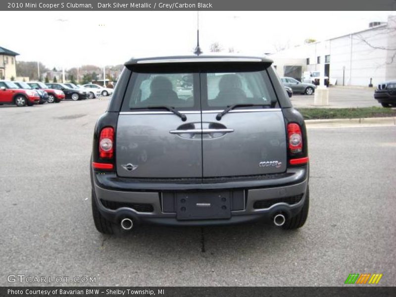 Dark Silver Metallic / Grey/Carbon Black 2010 Mini Cooper S Clubman