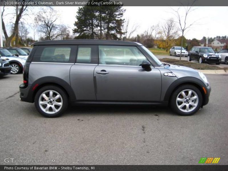 Dark Silver Metallic / Grey/Carbon Black 2010 Mini Cooper S Clubman