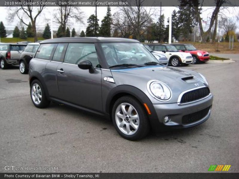 Dark Silver Metallic / Grey/Carbon Black 2010 Mini Cooper S Clubman