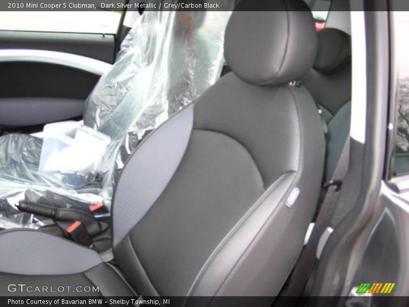 Dark Silver Metallic / Grey/Carbon Black 2010 Mini Cooper S Clubman