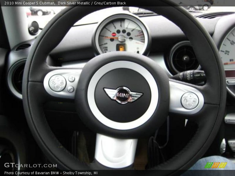 Dark Silver Metallic / Grey/Carbon Black 2010 Mini Cooper S Clubman