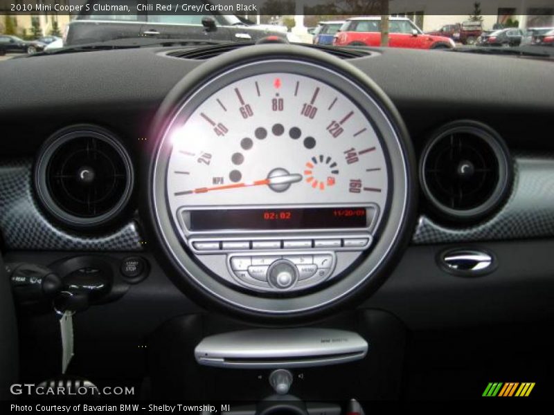Chili Red / Grey/Carbon Black 2010 Mini Cooper S Clubman