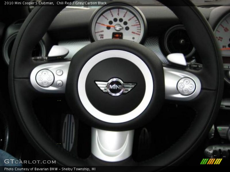 Chili Red / Grey/Carbon Black 2010 Mini Cooper S Clubman