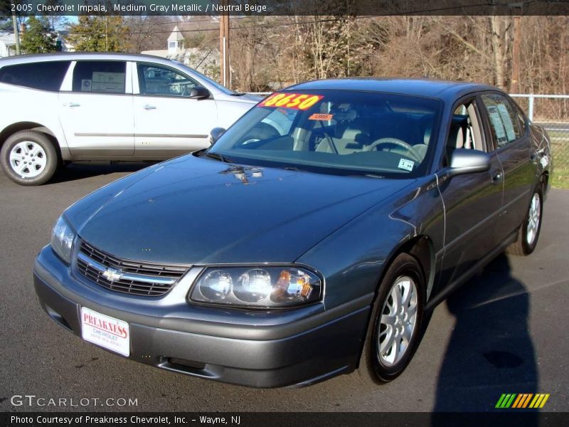 Medium Gray Metallic / Neutral Beige 2005 Chevrolet Impala