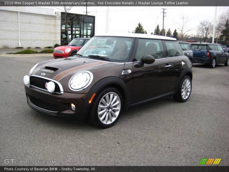 Hot Chocolate Metallic / Mayfair Lounge Toffee Leather 2010 Mini Cooper S Mayfair 50th Anniversary Hardtop