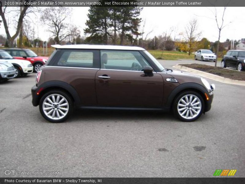 Hot Chocolate Metallic / Mayfair Lounge Toffee Leather 2010 Mini Cooper S Mayfair 50th Anniversary Hardtop