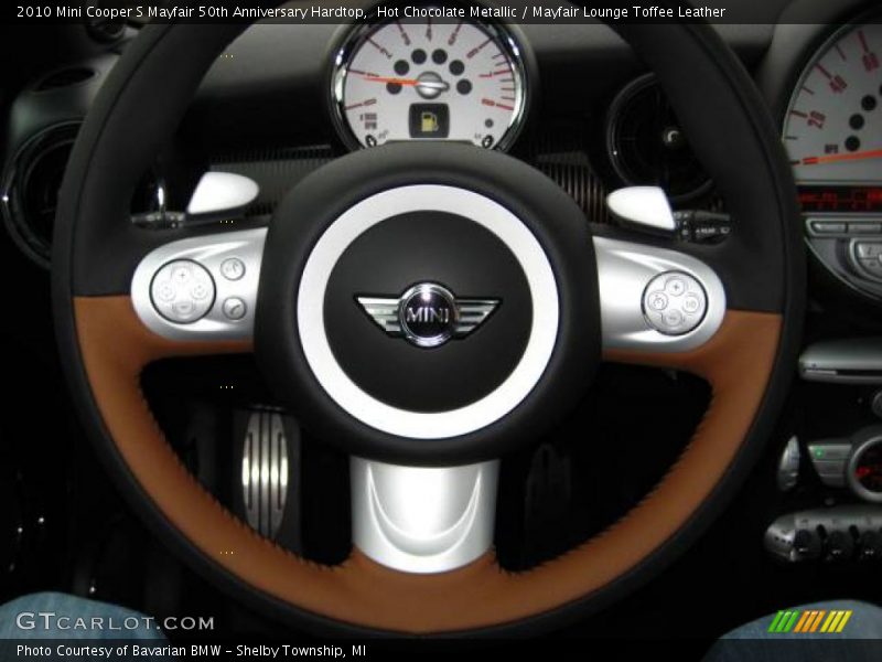 Hot Chocolate Metallic / Mayfair Lounge Toffee Leather 2010 Mini Cooper S Mayfair 50th Anniversary Hardtop