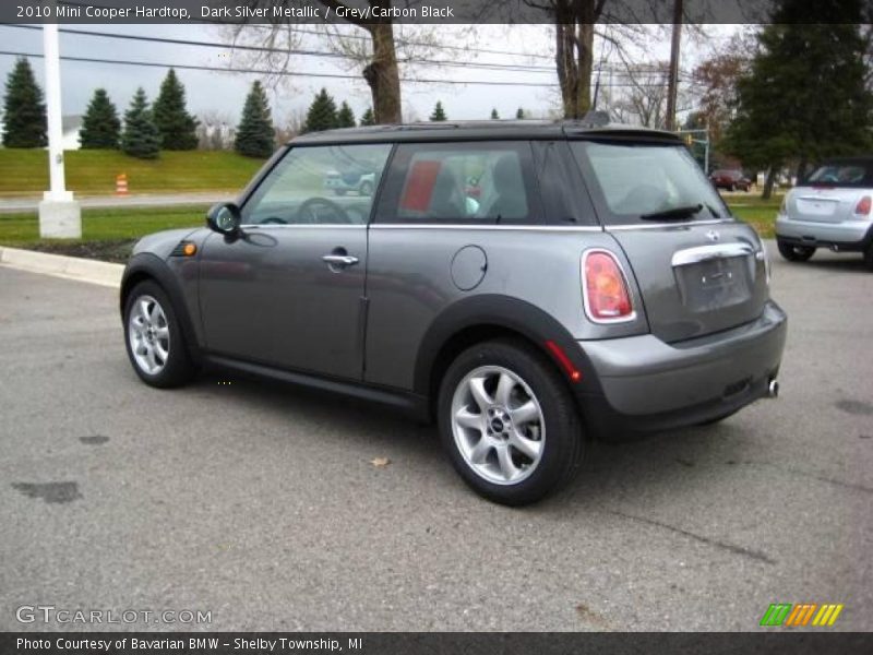 Dark Silver Metallic / Grey/Carbon Black 2010 Mini Cooper Hardtop