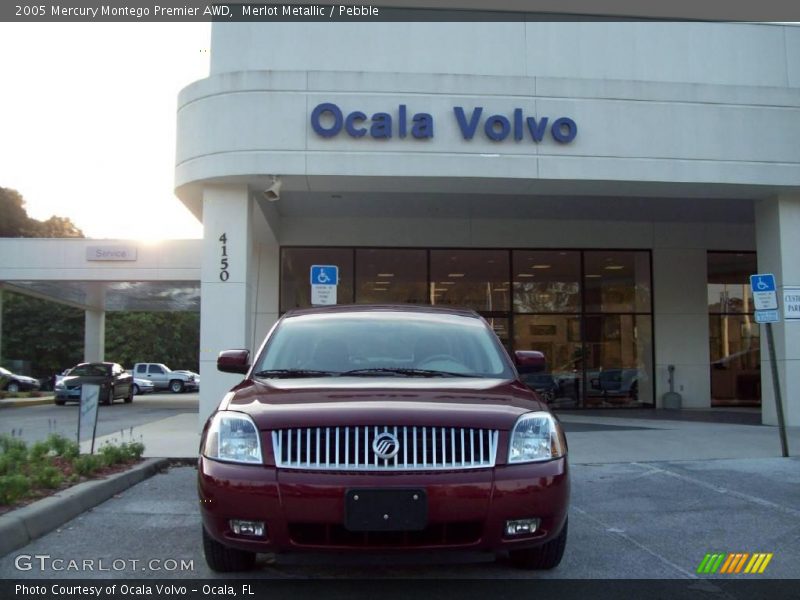 Merlot Metallic / Pebble 2005 Mercury Montego Premier AWD