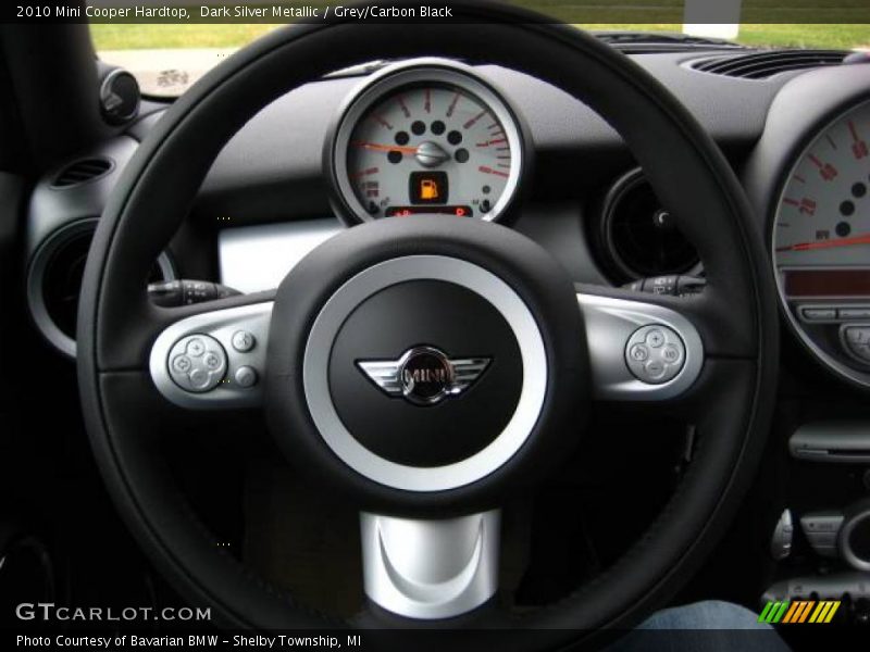 Dark Silver Metallic / Grey/Carbon Black 2010 Mini Cooper Hardtop