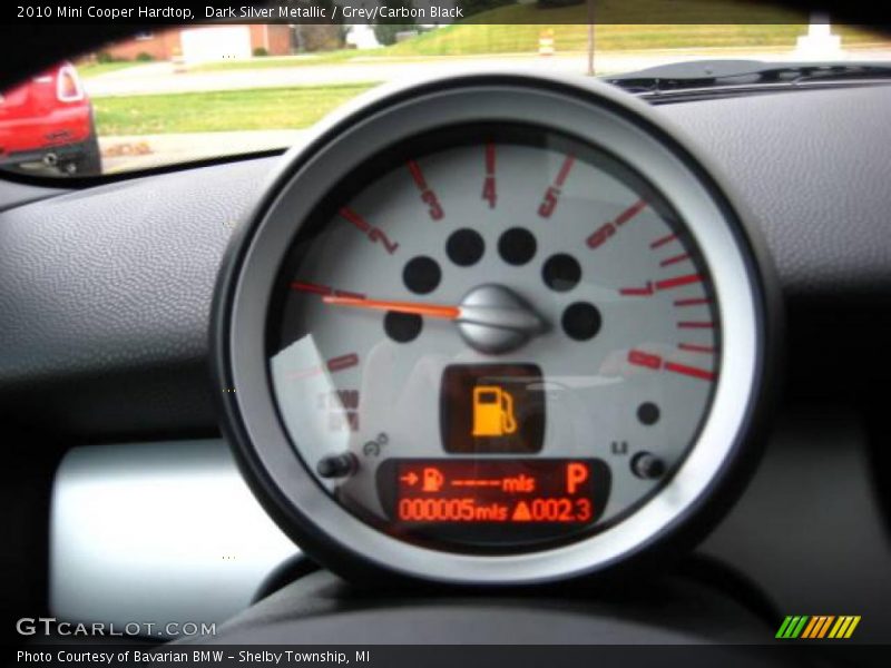 Dark Silver Metallic / Grey/Carbon Black 2010 Mini Cooper Hardtop