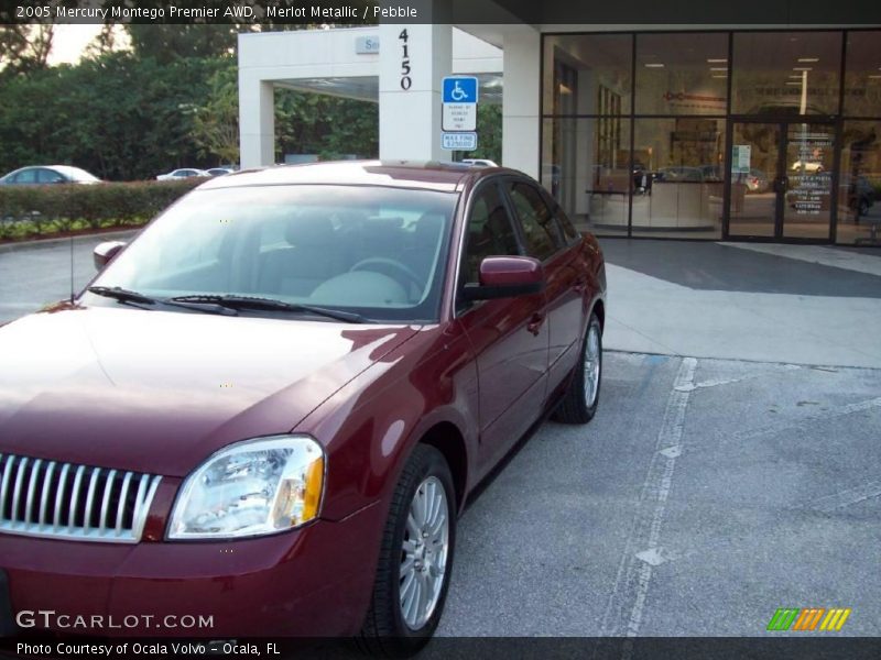 Merlot Metallic / Pebble 2005 Mercury Montego Premier AWD