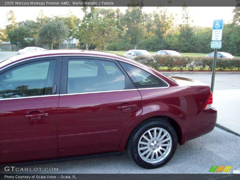 Merlot Metallic / Pebble 2005 Mercury Montego Premier AWD