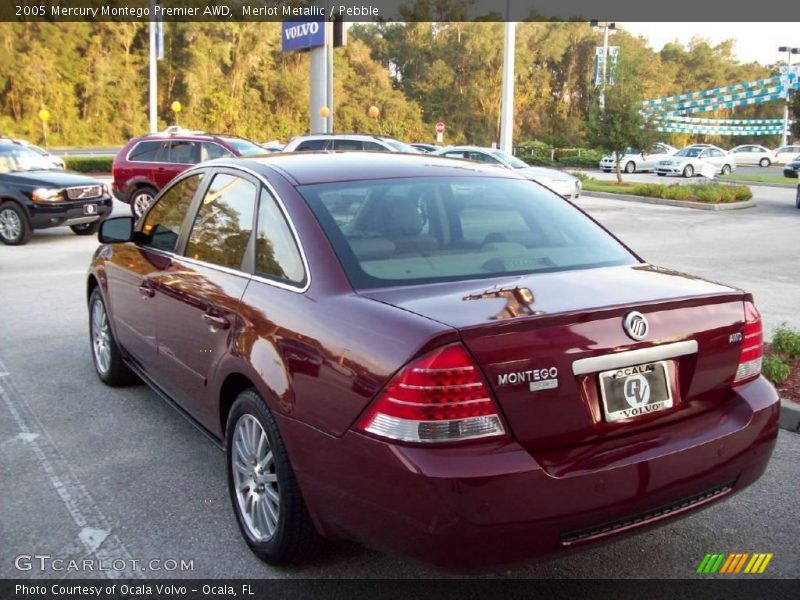 Merlot Metallic / Pebble 2005 Mercury Montego Premier AWD