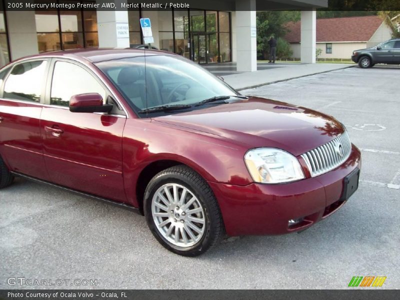 Merlot Metallic / Pebble 2005 Mercury Montego Premier AWD