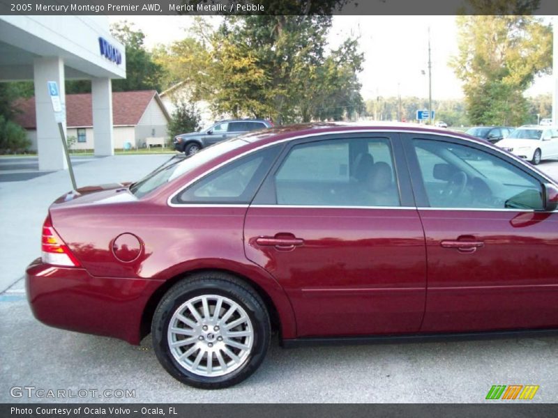 Merlot Metallic / Pebble 2005 Mercury Montego Premier AWD