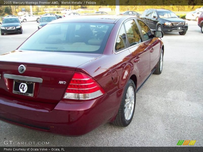 Merlot Metallic / Pebble 2005 Mercury Montego Premier AWD