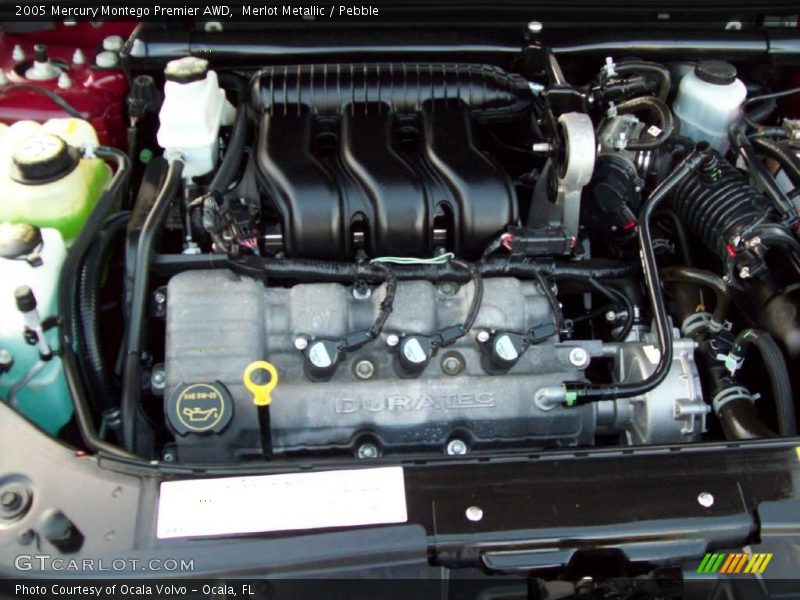 Merlot Metallic / Pebble 2005 Mercury Montego Premier AWD