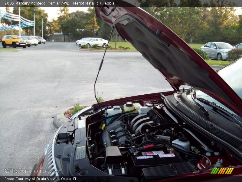 Merlot Metallic / Pebble 2005 Mercury Montego Premier AWD