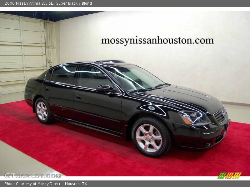 Super Black / Blond 2006 Nissan Altima 3.5 SL