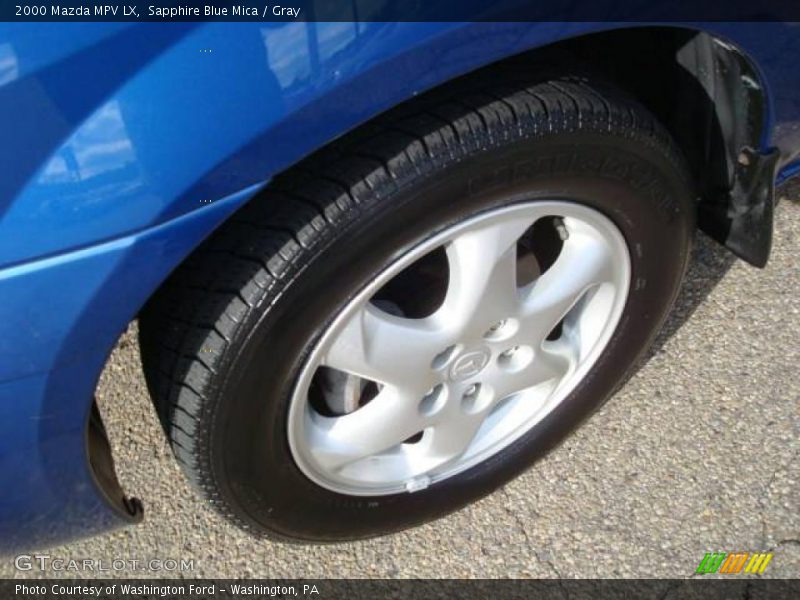 Sapphire Blue Mica / Gray 2000 Mazda MPV LX