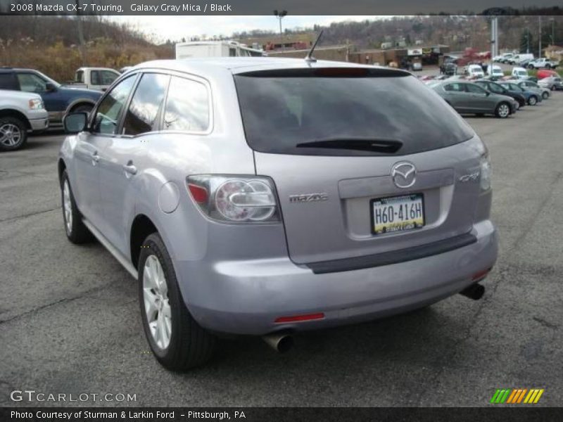 Galaxy Gray Mica / Black 2008 Mazda CX-7 Touring