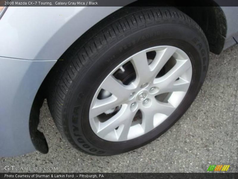 Galaxy Gray Mica / Black 2008 Mazda CX-7 Touring