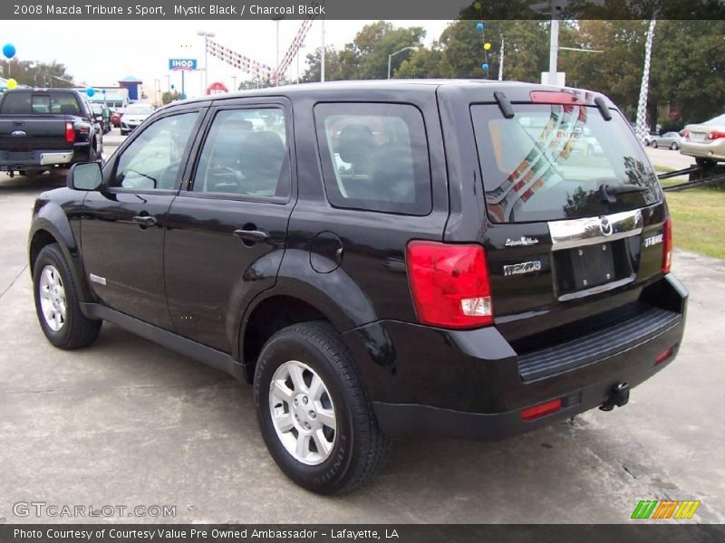 Mystic Black / Charcoal Black 2008 Mazda Tribute s Sport