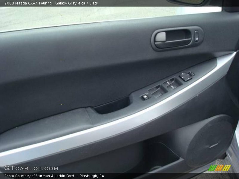 Galaxy Gray Mica / Black 2008 Mazda CX-7 Touring