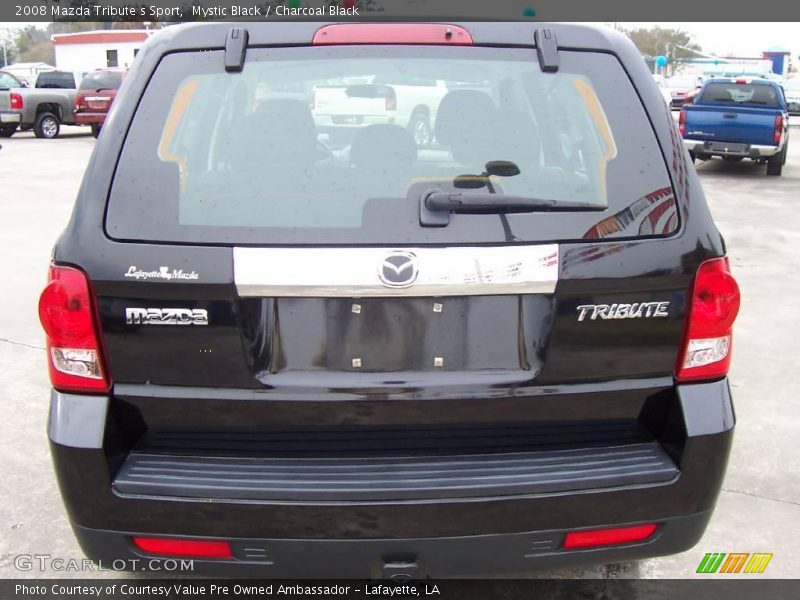 Mystic Black / Charcoal Black 2008 Mazda Tribute s Sport