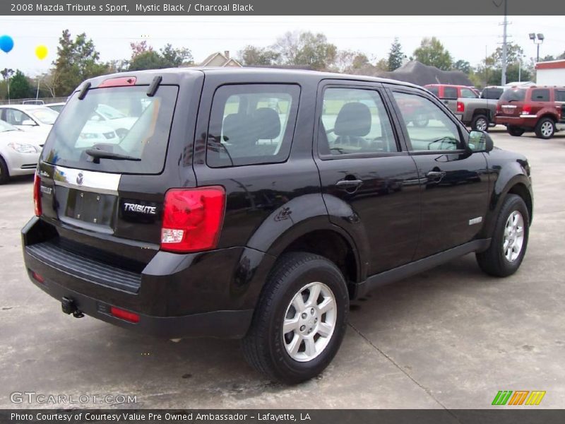 Mystic Black / Charcoal Black 2008 Mazda Tribute s Sport