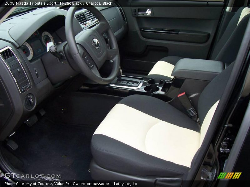 Mystic Black / Charcoal Black 2008 Mazda Tribute s Sport