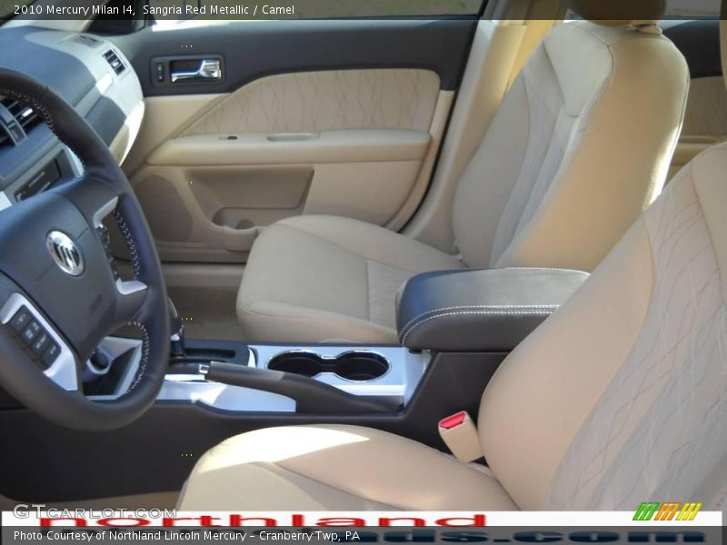 Sangria Red Metallic / Camel 2010 Mercury Milan I4