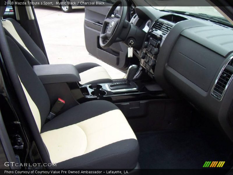 Mystic Black / Charcoal Black 2008 Mazda Tribute s Sport