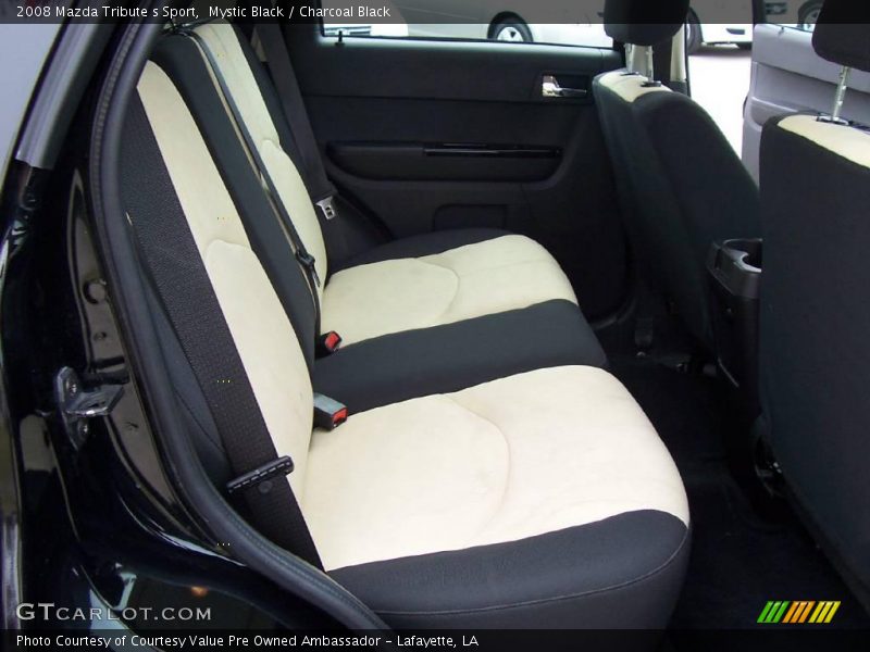 Mystic Black / Charcoal Black 2008 Mazda Tribute s Sport