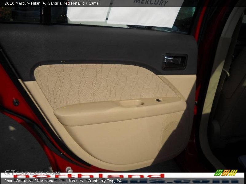 Sangria Red Metallic / Camel 2010 Mercury Milan I4